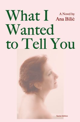 Ana Bilic: What I Wanted to Tell You - A Novel Cover Design: Danilo Wimmer